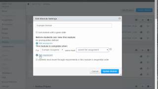 Adding Prerequisites