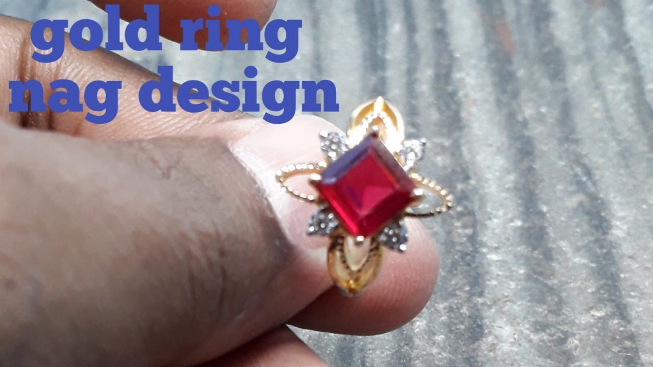 gold ring nag design, jewellery collection YouTube