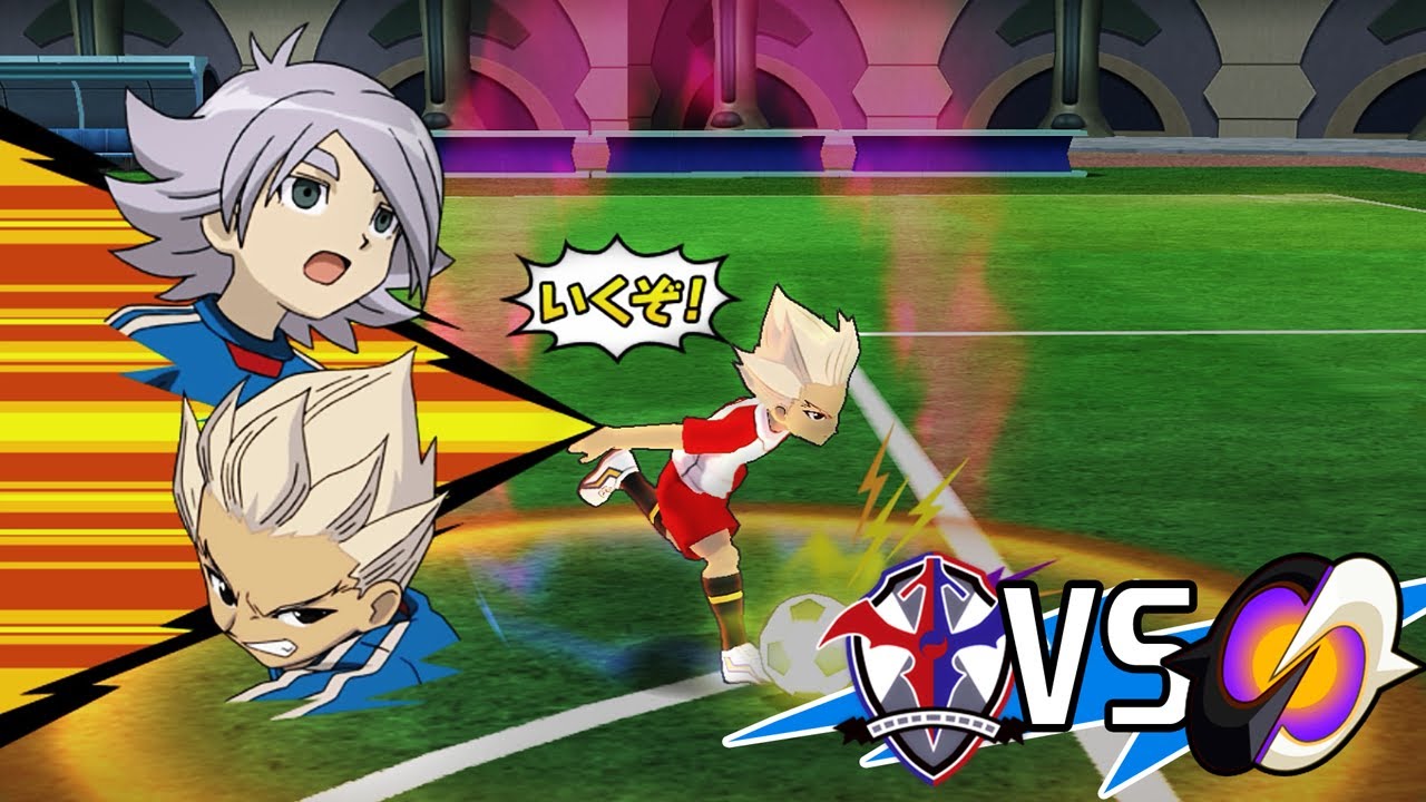 Crossfire Team Vs Dark Light Team 2 Players Gameplay Inazuma Eleven Go Strikers 13 Youtube