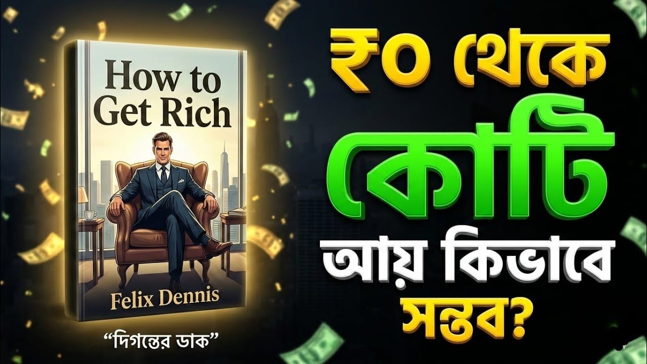 জিরো থেকে কোটি আয় কিভাবে | How to Get Rich Book Summary Bangla