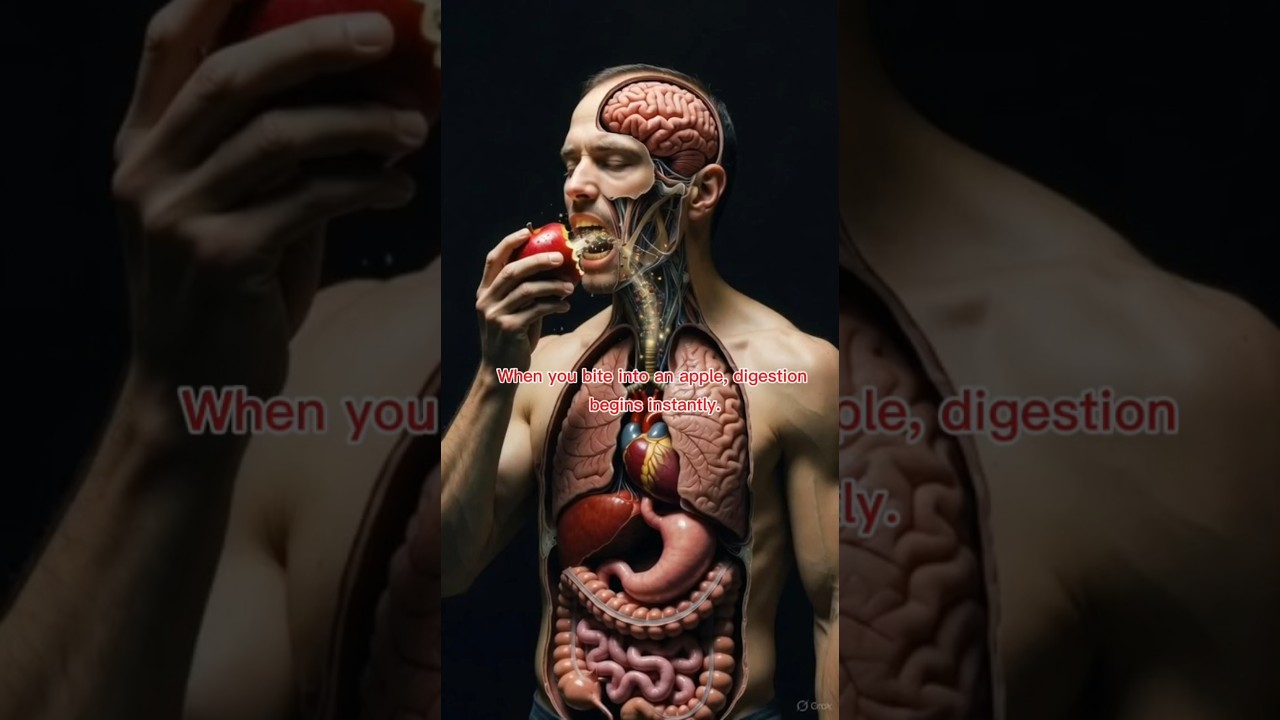 What Happens Inside Your Body When You Eat an Apple? 🍎