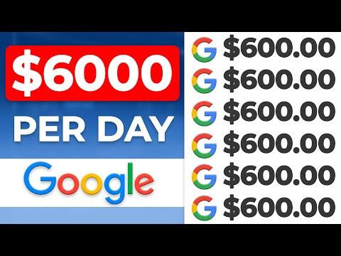 Earn $6,000+ With Google! | PROOF SHOWN (Make Money Online)