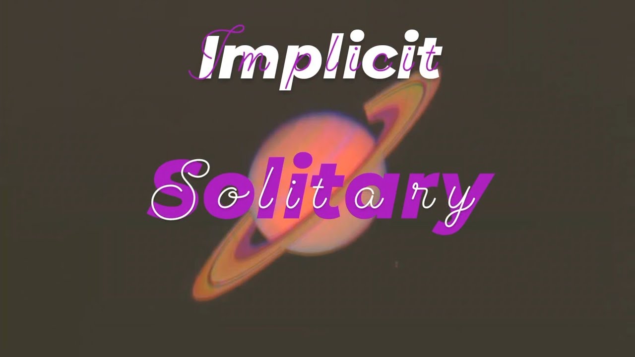 RTRJ - Solitary | Implicit The Ep | Latest Ep 2022 | #music - YouTube