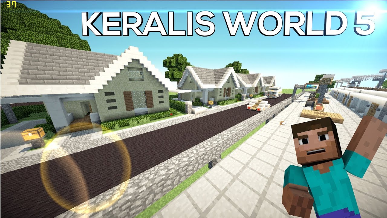 mcpe keralis, minecraft pocket edition keralis, minecraft pe modern house, ...