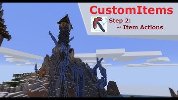 CustomItems Tutorial - Step 2: Item Actions