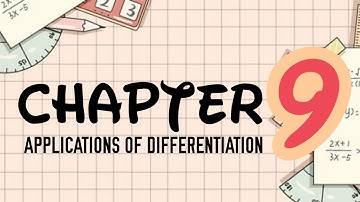 (2/6) AM015 Chapter 9 Applications of Differentiation