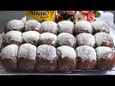 Vídeo: Como Fazer Um Pãozinho De Chocolate