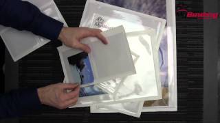 STB Clear Adhesive Vinyl Pockets Demo