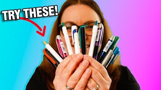 I Tried All These Pens for the First Time…