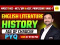 ENGLISH LITERATURE  HISTORY | MPSET | UGC NET / JRF &amp; ASSISTANT PROFESSOR BY TRIPATHI SIR