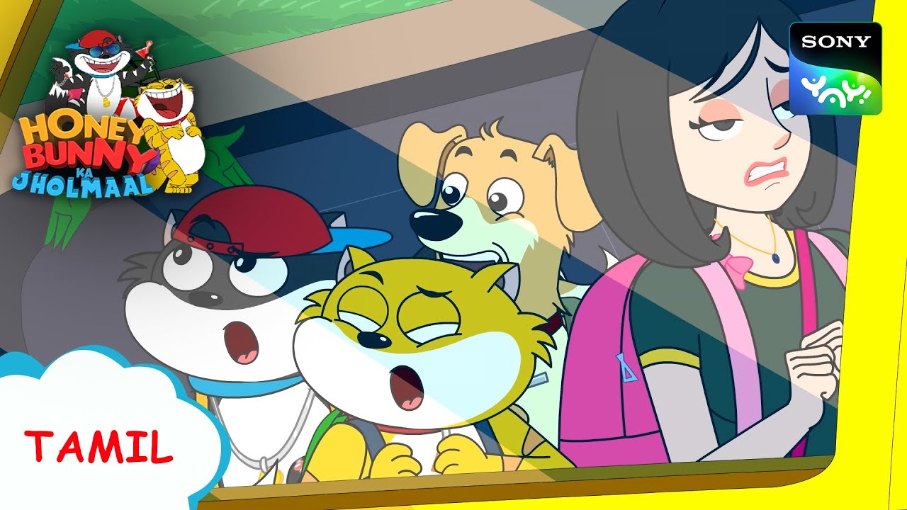 வைரல் வீடியோ நட்சத்திரம் | Honey Bunny Ka Jholmaal | Full Episode In Tamil | Videos For Kids