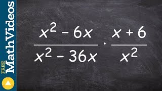 Learn how to simplify two rational expression and then multiply them