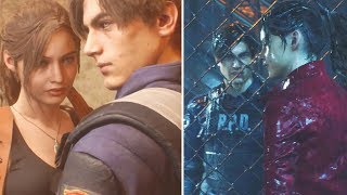 Claire Has a crush on Leon - Resident Evil 2 Remake 2019