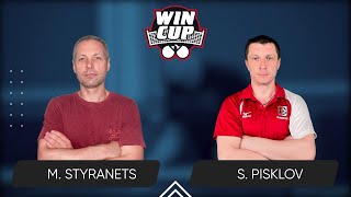 18:15 Mykhailo Styranets - Serhii Pisklov West 4 WIN CUP 29.05.2024 | TABLE TENNIS WINCUP