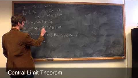 Central limit theorem
