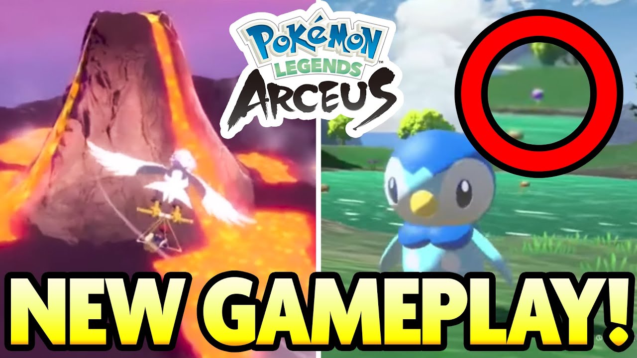 New Pokémon Legends: Arceus trailer shows off gameplay - GadgetMatch