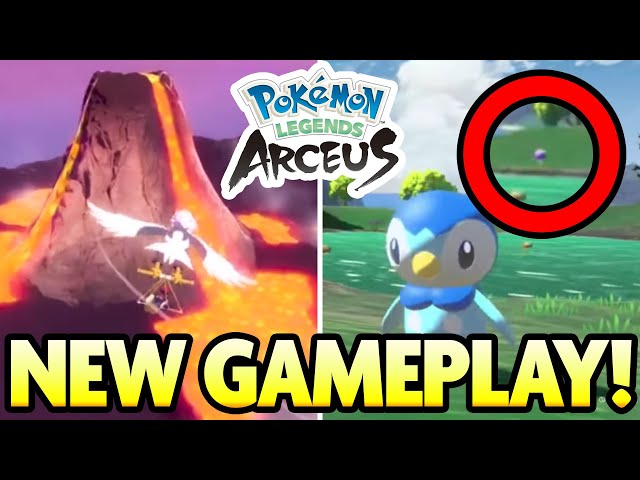Pokemon Legends Arceus - Gameplay Trailer [HD 1080P] - BiliBili