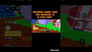mint race obtaining and awakning v2 #anshubisht #roblox #bloxfruits