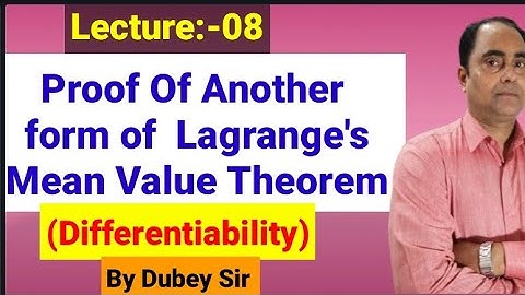 Another Form Of Lagrange