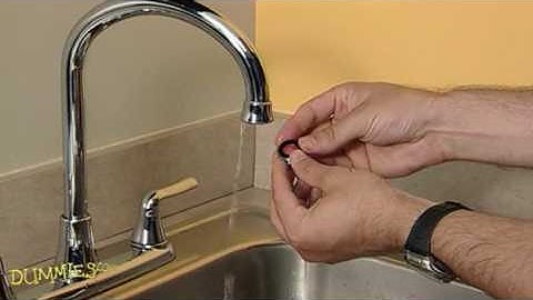 How to Unclog a Faucet Aerator For Dummies