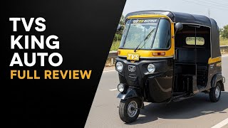TVS King Auto Full Review | Mileage, Comfort & Daily Earning Explained
