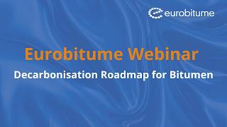 Decarbonisation Roadmap for Bitumen - Webinar