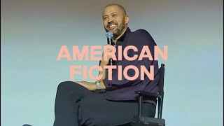 AMERICAN FICTION spoiler Q&A with director Cord Jefferson - November 12, 2023