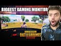 Playing PUBG Mobile On The Biggest Ultra Wide Monitor | Samsung Odyssey G9 !!!
