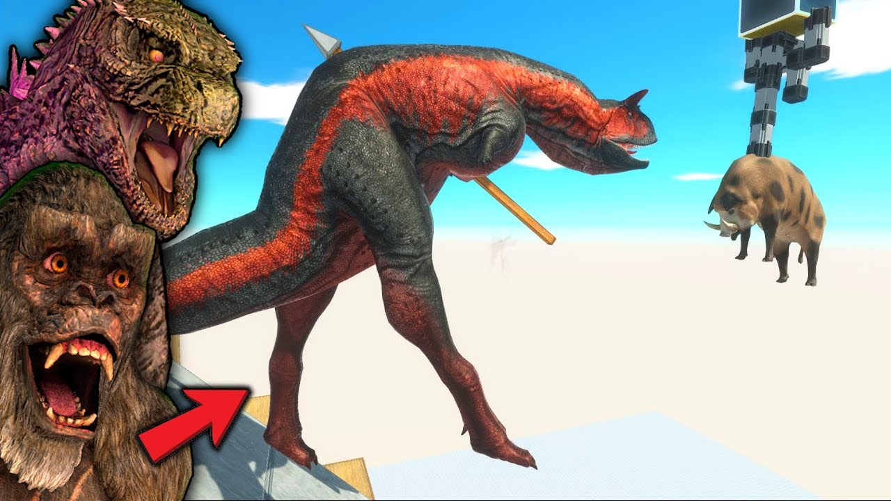 Dinosaurs vs Hanging Food of Death in ARBS