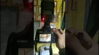 Cara Setting Menggunakan Live View & Flash Tetap Menyala #shorts #tips #1300d