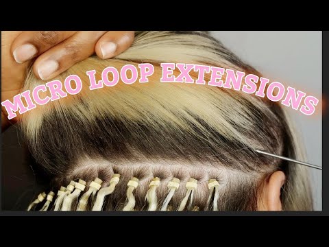 Video: Hoe Micro Ring Hair Extensions te passen (met afbeeldingen)