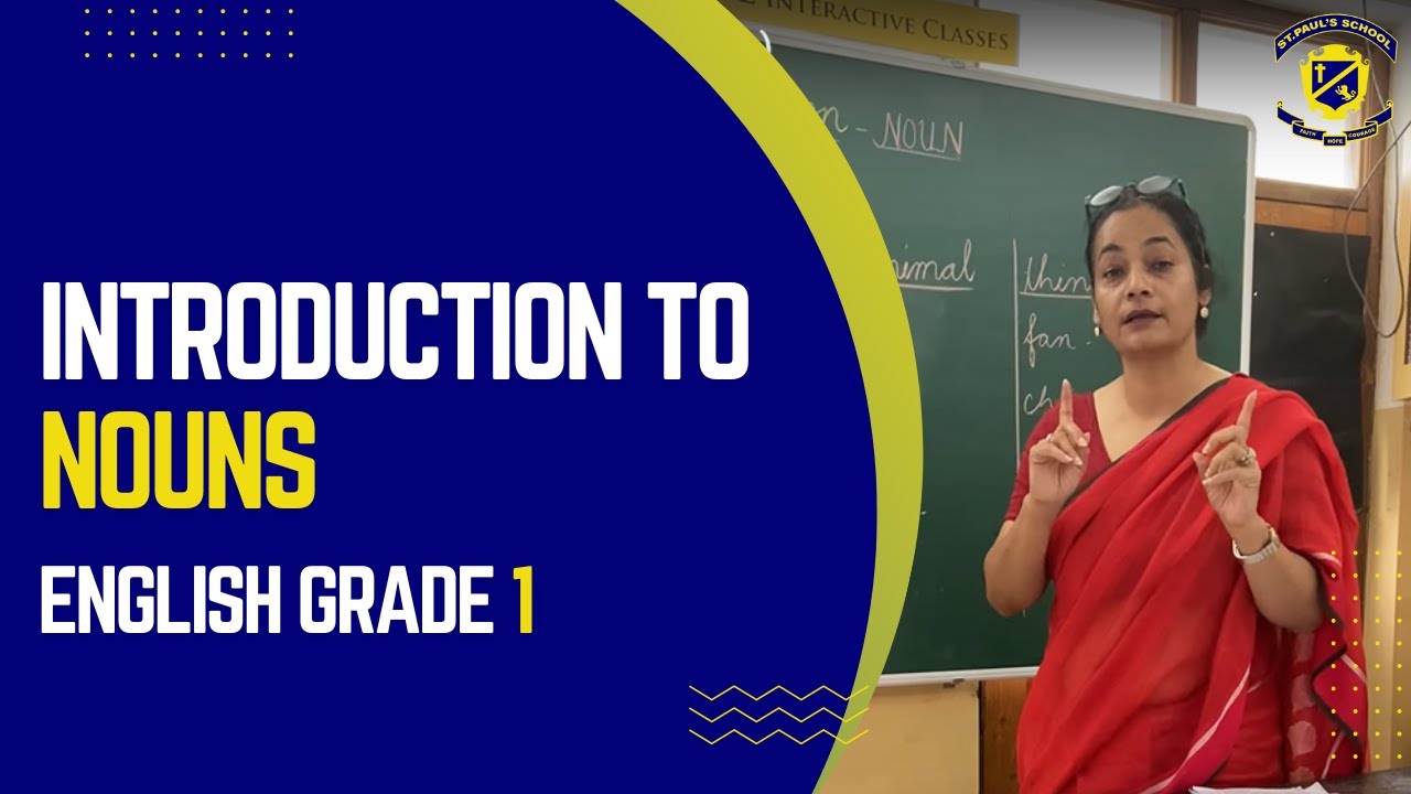 Introduction to Nouns Grade-1 - YouTube