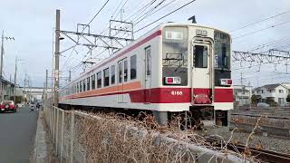 東武6050系普通新藤原行き南栗橋駅発車