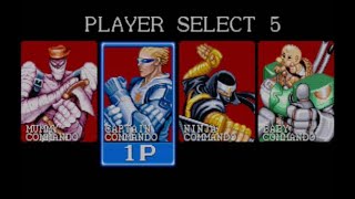 Captain Commando-Full Playthrough/Retro Gaming