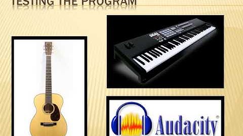 Pitch Detection using the Harmonic Product Spectrum Method