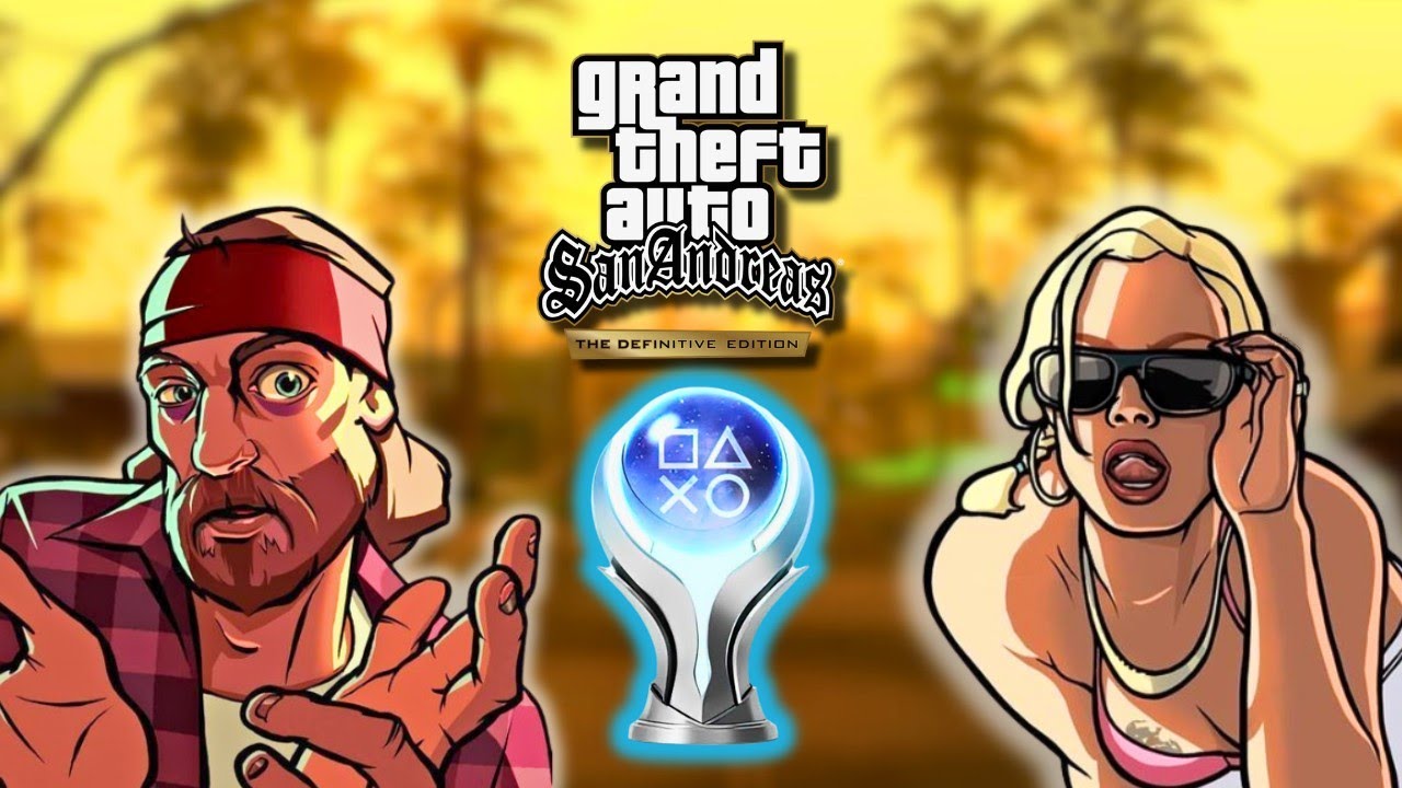 Em busca da platina!/ GTA SAN ANDREAS DEFINITIVE EDITON