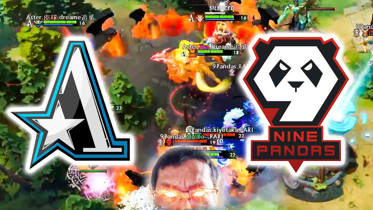 ASTER vs 9 PANDAS - RAMZES ALL CHAT... - BALI MAJOR 2023