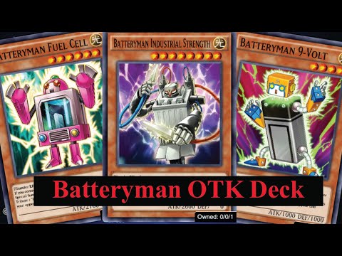 (Yu-Gi-Oh! Duel Links)รีวิว  Batteryman OTK เล่นมัน ทำลายการ์ด ไล่ขึ้นมือ เล่นง่าย(EP.471)