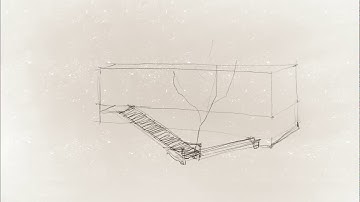 Sketching Architecture from a Model : Disappointing Procreate Sketch