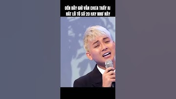 HOÀI LÂM HÁT NHƯ NÀY THÌ AI LÀM LẠI