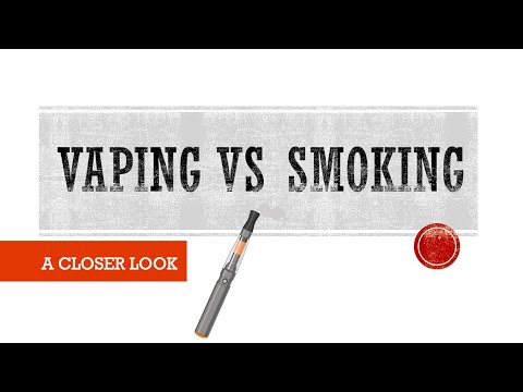 Vaping VS Smoking: A Closer Look