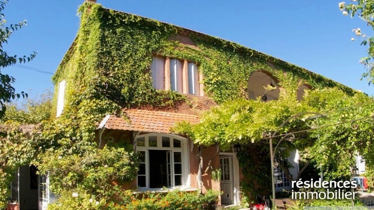 MONTPELLIER - MAISON A VENDRE - 595 000 € - 277 m² - 8 pièces - YouTube