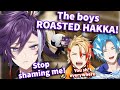 The Holostars boys ROASTED the HELL out of Hakka’s BOWEL MOVMENTS! 💀【Holostars EN】