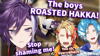 The Holostars boys ROASTED the HELL out of Hakka’s BOWEL MOVMENTS! 💀【Holostars EN】