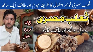 Salab Misri Ke Fayde Jaraseem Ki Kami Ka Ilaj Salab Misri Benefits Salb Misri Ki Pehchan