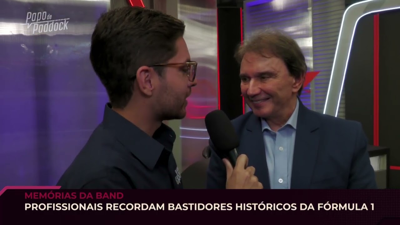 CONFIRA OS BASTIDORES DA TRANSMISSÃO DA FÓRMULA 1 NA BAND | PAPO DE PADDOCK