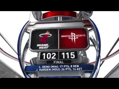 Miami Heat vs Houston Rockets - February 2, 2016