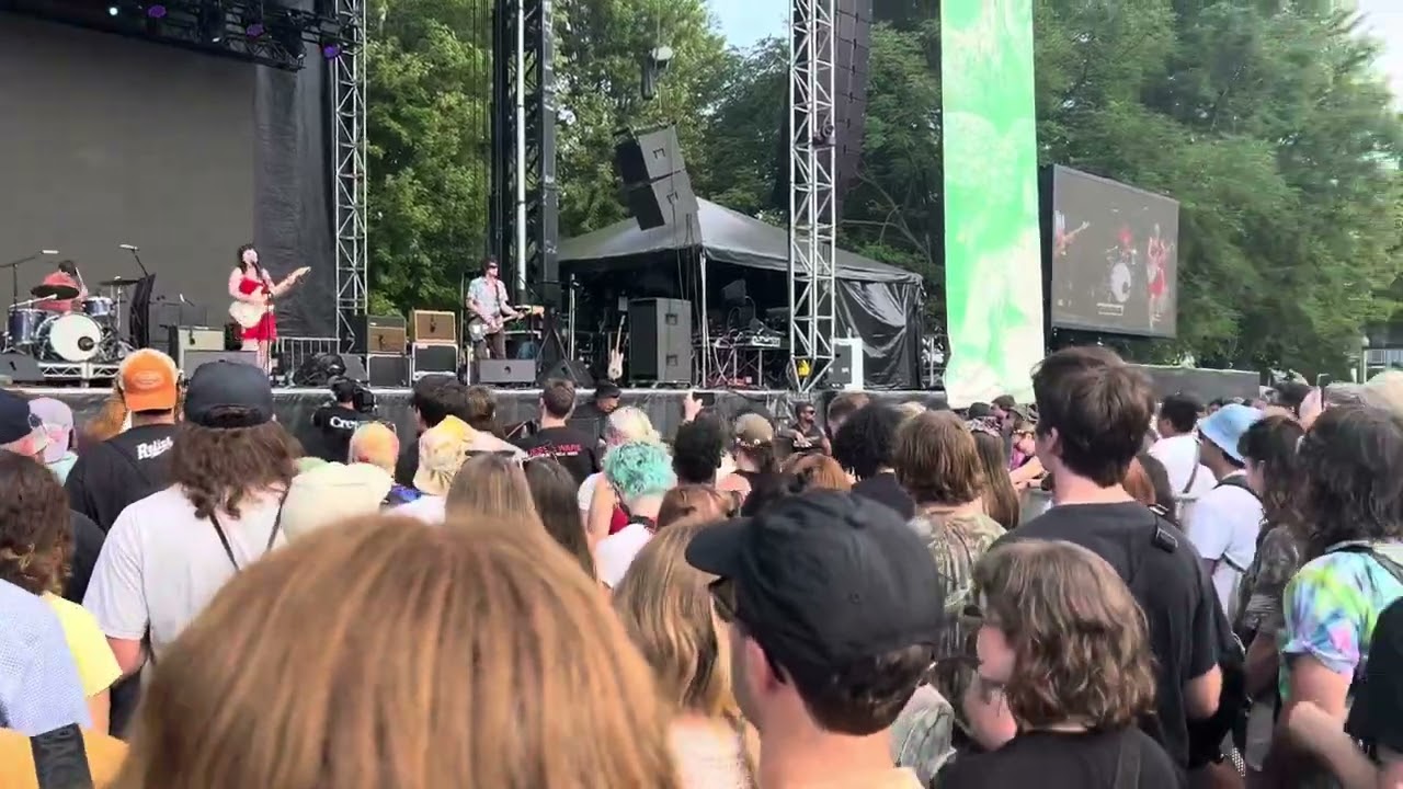 Wednesday performs “Quarry” from their latest album “Rat Saw God” at Pitchfork Music Festival 2024