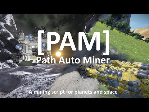 [PAM]Path Auto Miner - Гайд "Режим станции" #spaceengineers  #PathAutoMiner