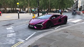 Supercars In London May 2024 HIGHLIGHTS | Revuelto, 720s, Chiron, Vantage F1, 812 GTS, AMG GTR, SV